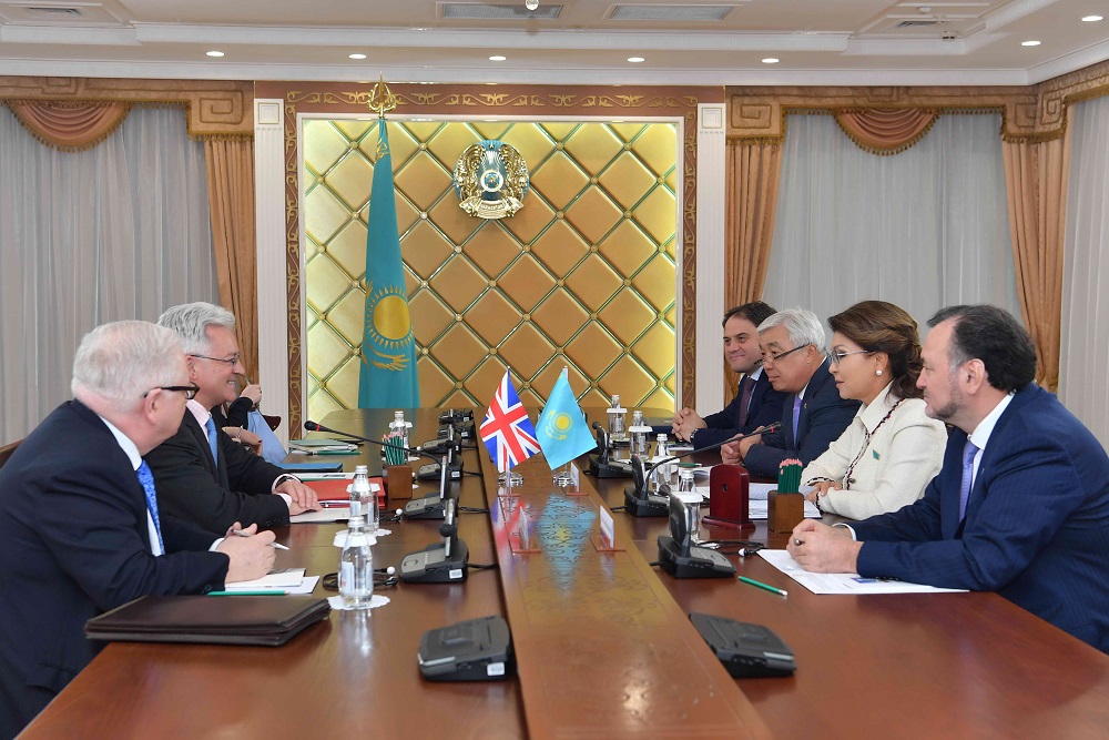 Д.Назарбаева Еуропа және Америка істері жөніндегі британдық министрмен кездесті