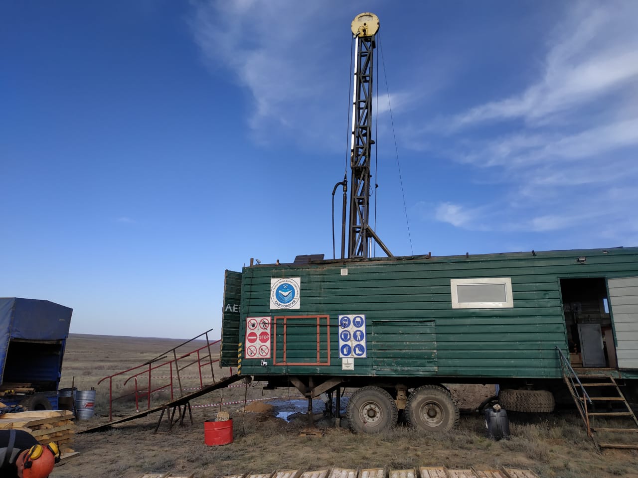 «Қазгеология» алтын қоры бар перспективалы учаскеде іздеу жұмыстарын жүргізуде