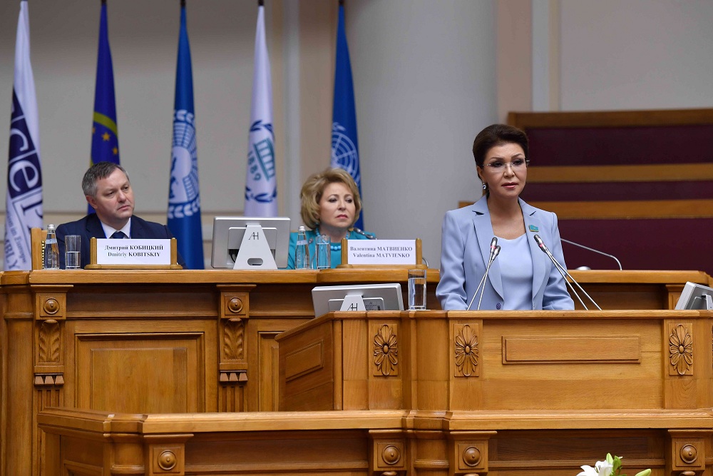 Сенат Төрағасы Д.Назарбаева ТМД ПАА шараларына қатысуда