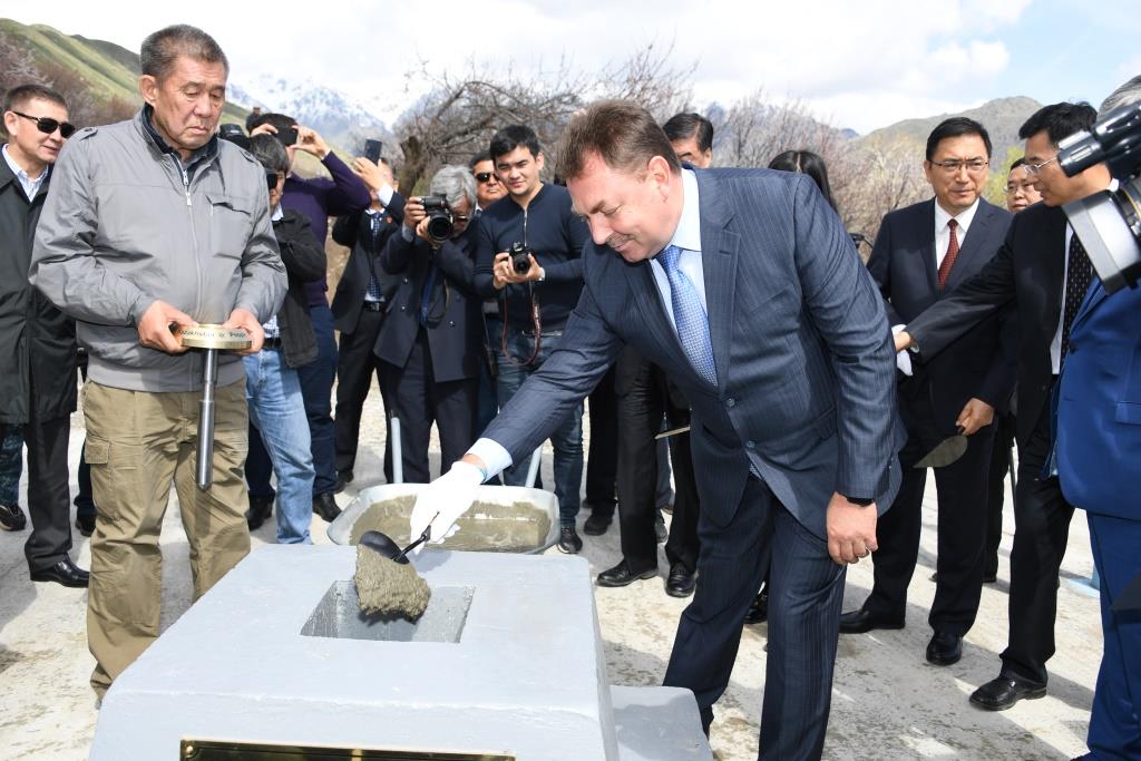 Қазақстан-Қытай сел ұстайтын бөгетінің құрылысын бастау рәсімі өтті