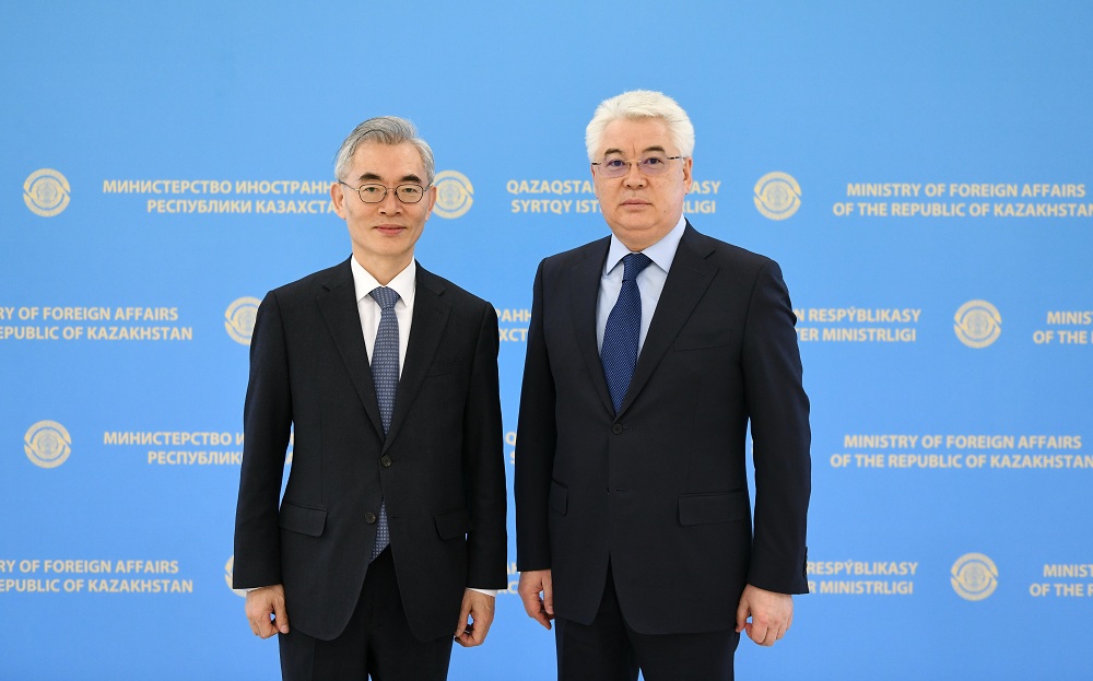 Сыртқы істер министрі Корея Республикасының Елшісін қабылдады