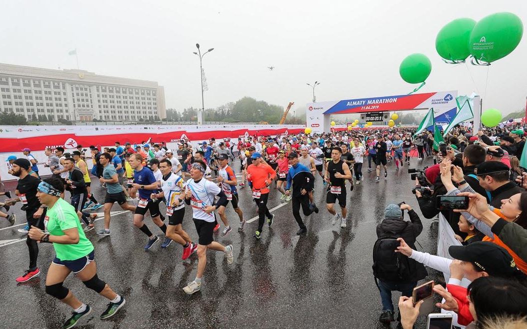 «Алматы марафонына» әлемнің 53 елінен 17 мың спортшы қатысты