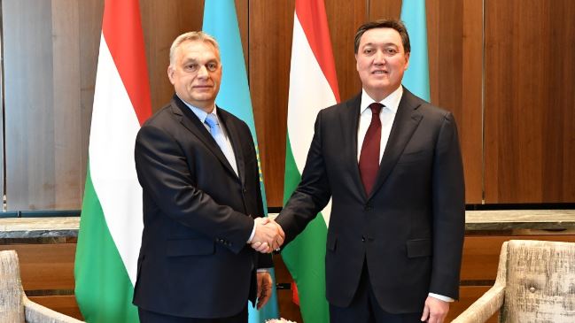 Асқар Мамин мен Мажарстан Премьер-Министрі В.Орбан инвестициялық ынтымақтастықты нығайту келешегін талқылады