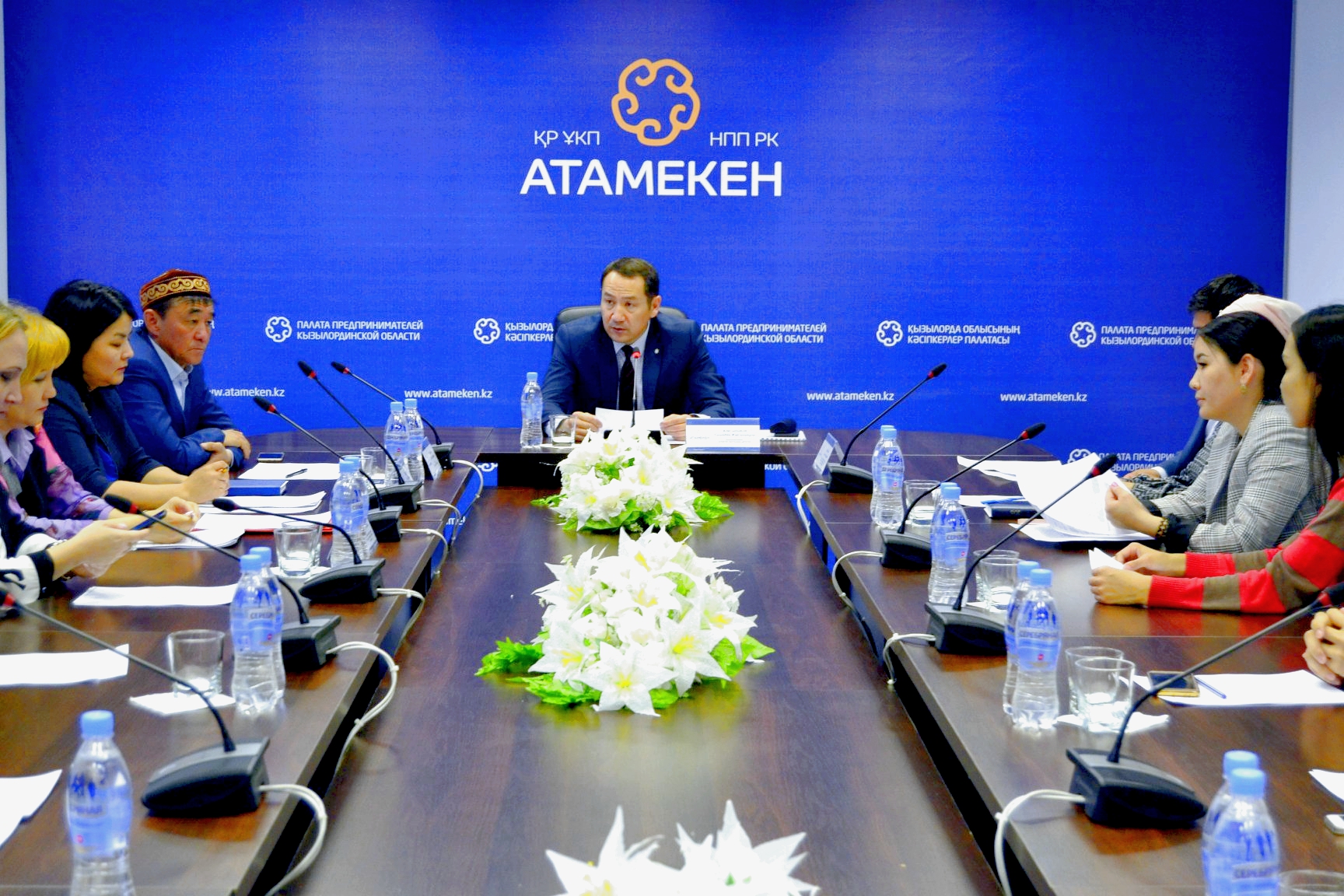 Қызылорда облысында кәсіпкерлердің қатысуымен отырыс өтті