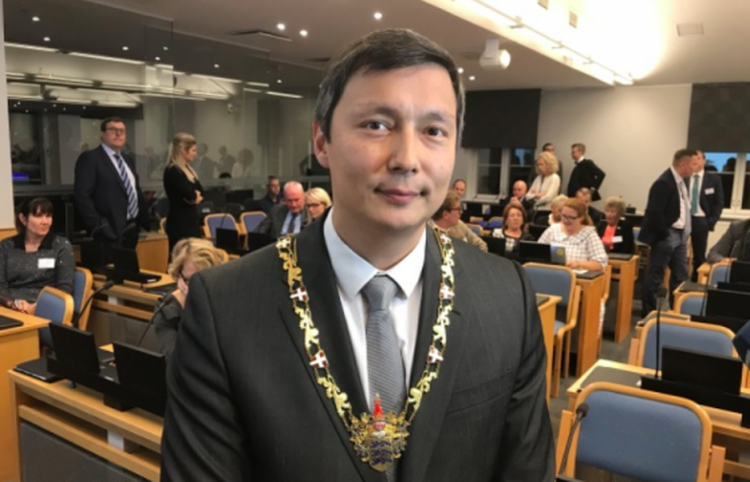 Эстониядан Қызылордаға сәлем жеделхат келді