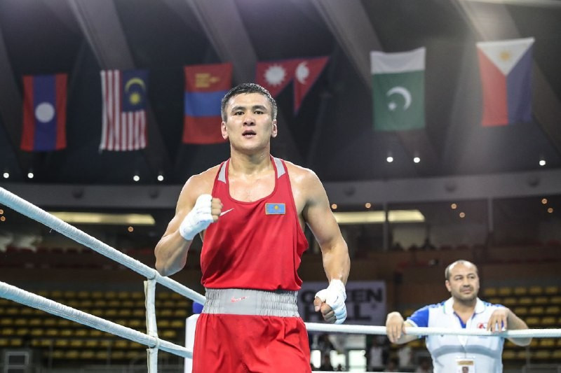 Қызылордалық боксшы Азия чемпионатында финалға шықты