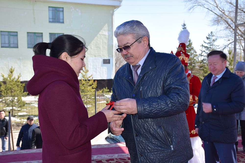 Шалғай аудан тұрғындары баспаналы болды