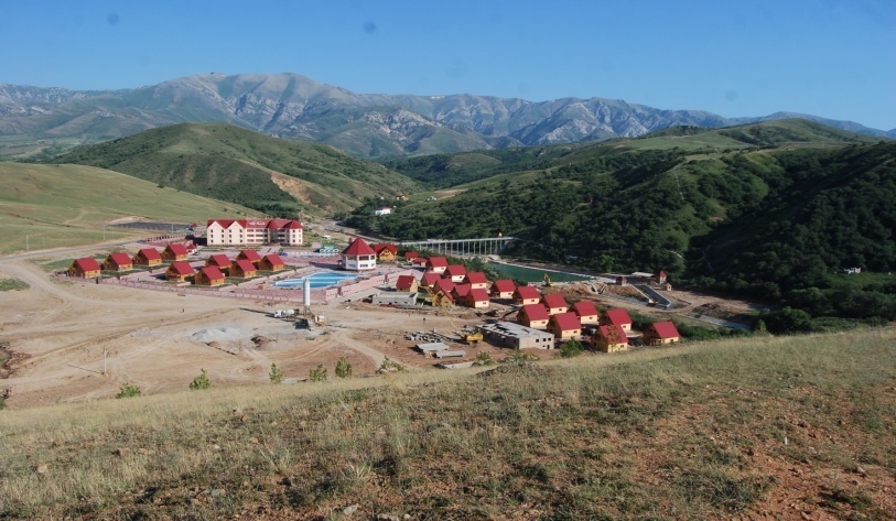 Түркістан: Тау бөктерінде демалыс орындары көбеюде