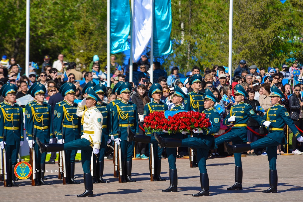 Елордада Даңқ гүлі тізбегін қою рәсімі өтеді