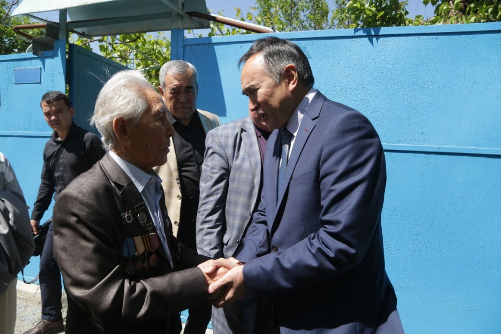 Жамбыл өңірінде Ұлы Жеңіс мерекесі аталып өтті