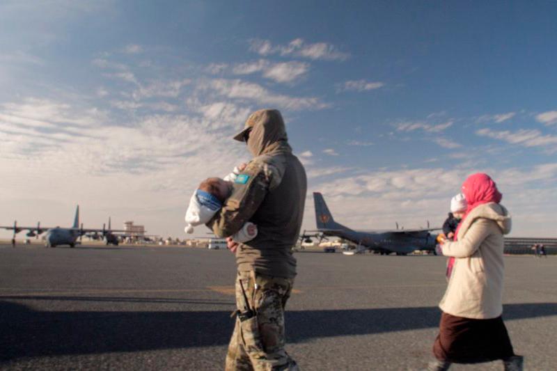 «Жусан» операциясы: Сириядан 231 қазақстандық елге жеткізілді
