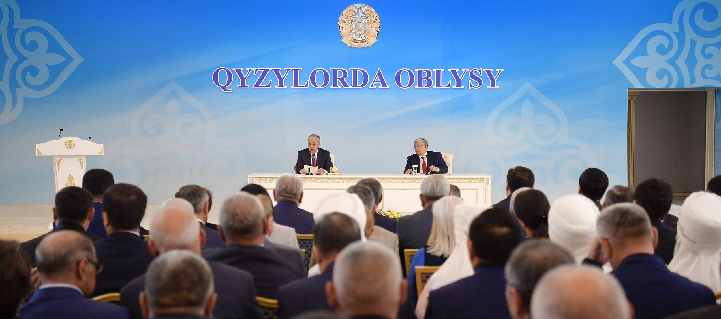 Мемлекет басшысы Қасым-Жомарт Тоқаев Қызылорда облысының жұртшылығымен кездесті