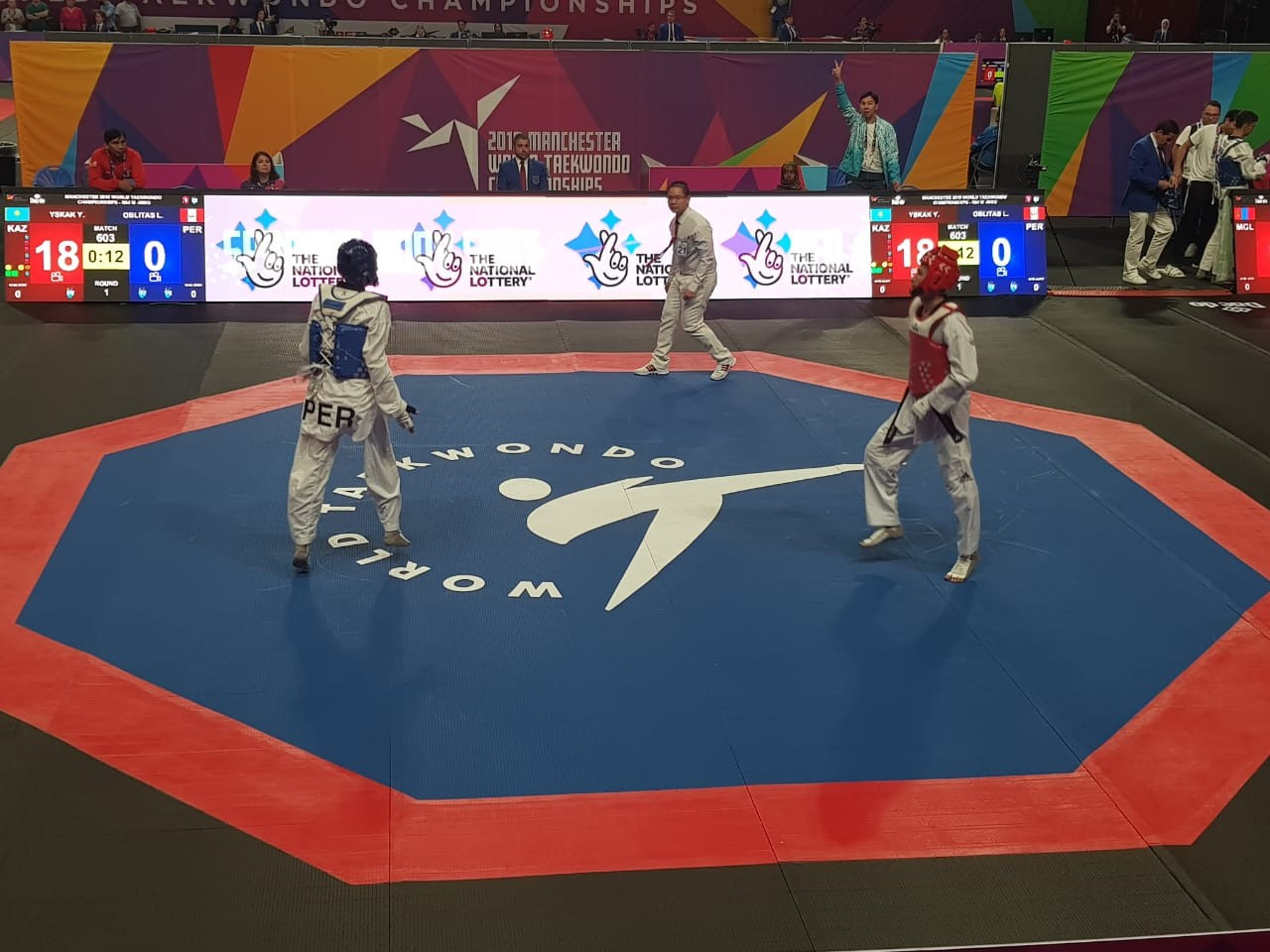 Таеквондодан әлем чемпионаты: Айнұр Ошбаева бірінші кездесуде жеңілді