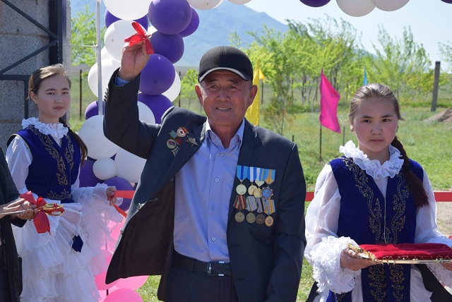 «Ақтерек» ауылында 5 отбасы баспаналы болды