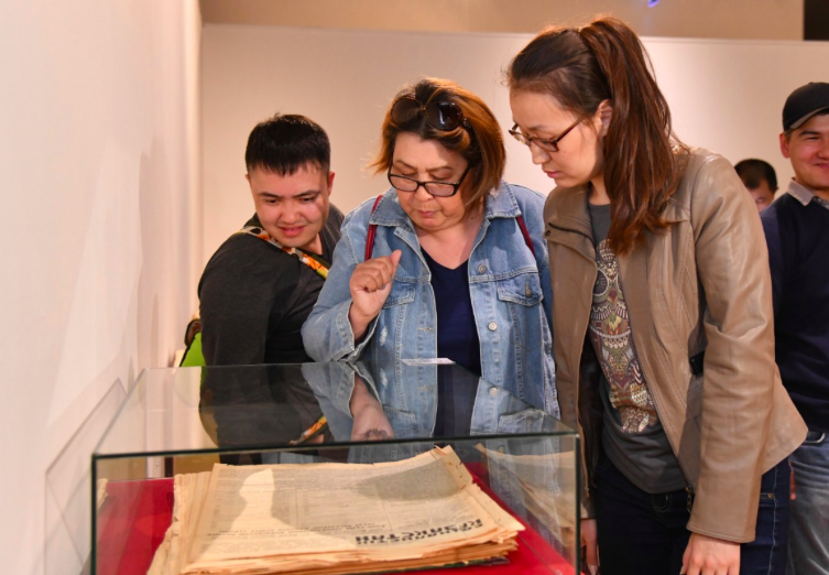 Елордада «Egemen Qazaqstan» газетінің 100 жылдығына арналған көрме өтіп жатыр