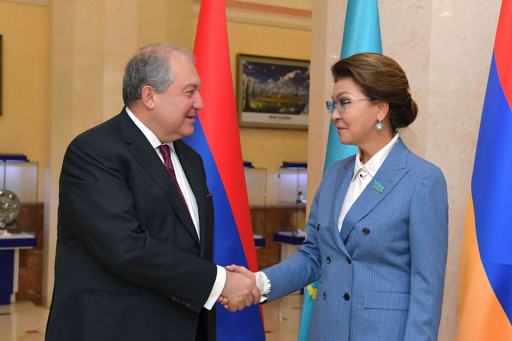 Сенат Төрағасы Армения Президентімен кездесті