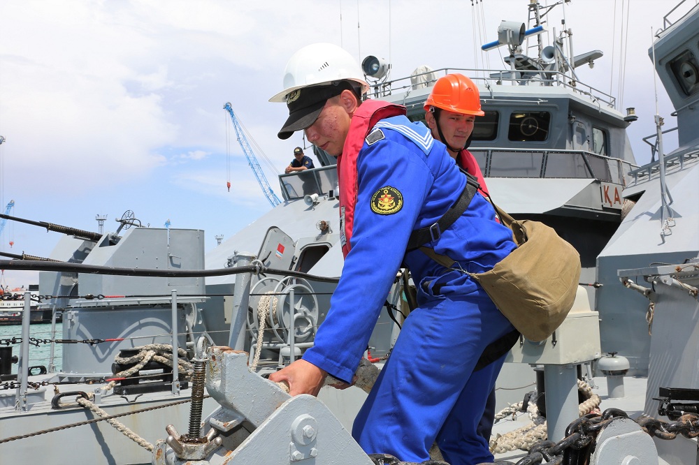 Қазақстанның әскери теңізшілері Халықаралық армиялық ойындарға дайындалуда
