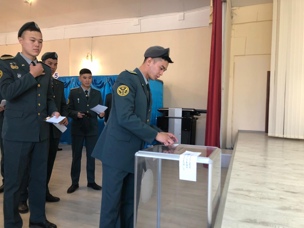 Ақтөбе әскери институт курсанттары өз таңдауларын жасады