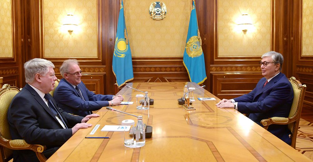 Мемлекет басшысы Ресей елшісін қабылдады