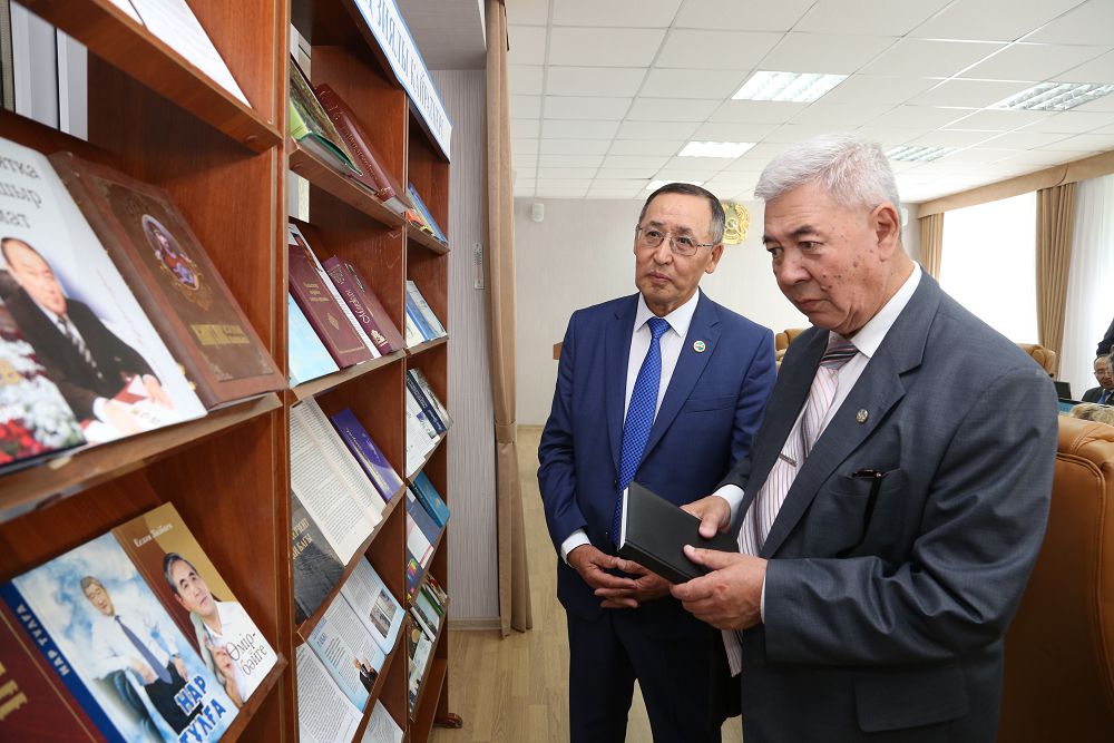 Солтүстік Қазақстанда белгілі жазушы-журналистің мерейтойы атап өтілді