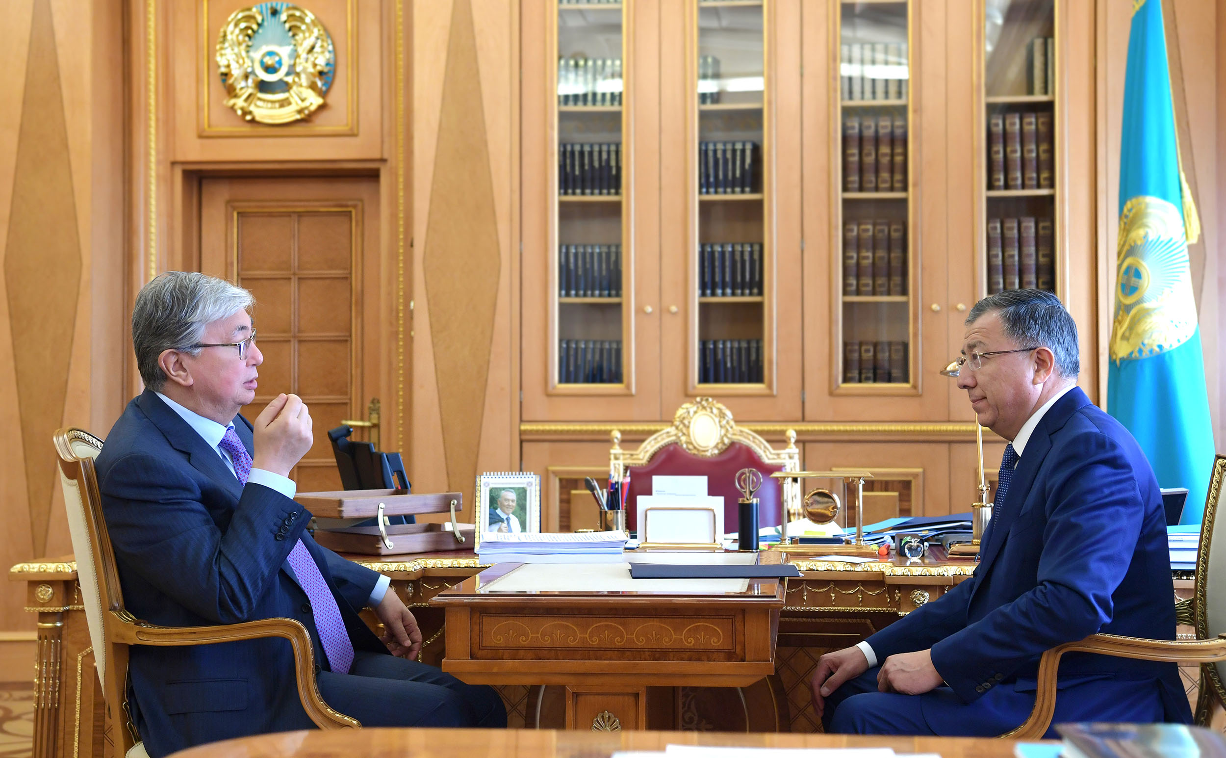 Мемлекет басшысы Қазақстан халқы Ассамблеясы Төрағасының орынбасары Жансейіт Түймебаевты қабылдады