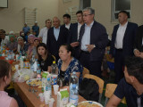 Қасым-Жомарт Тоқаев Арыс қаласындағы эвакуациялық пунктке барды