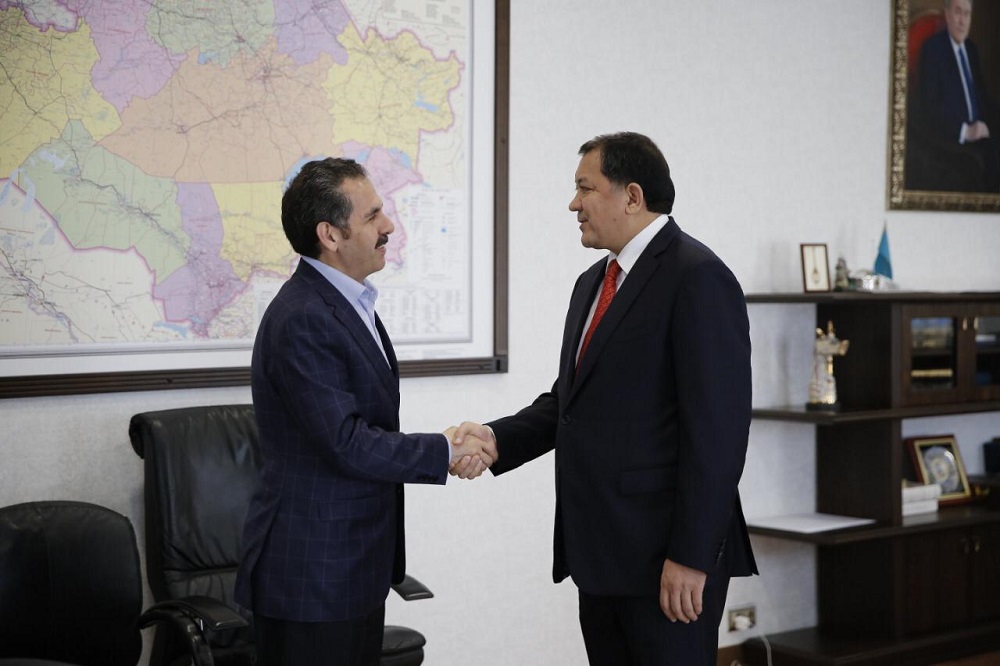 Нұрлан Ноғаев Иордания, Палестина және Ливан елшілерімен кездесті