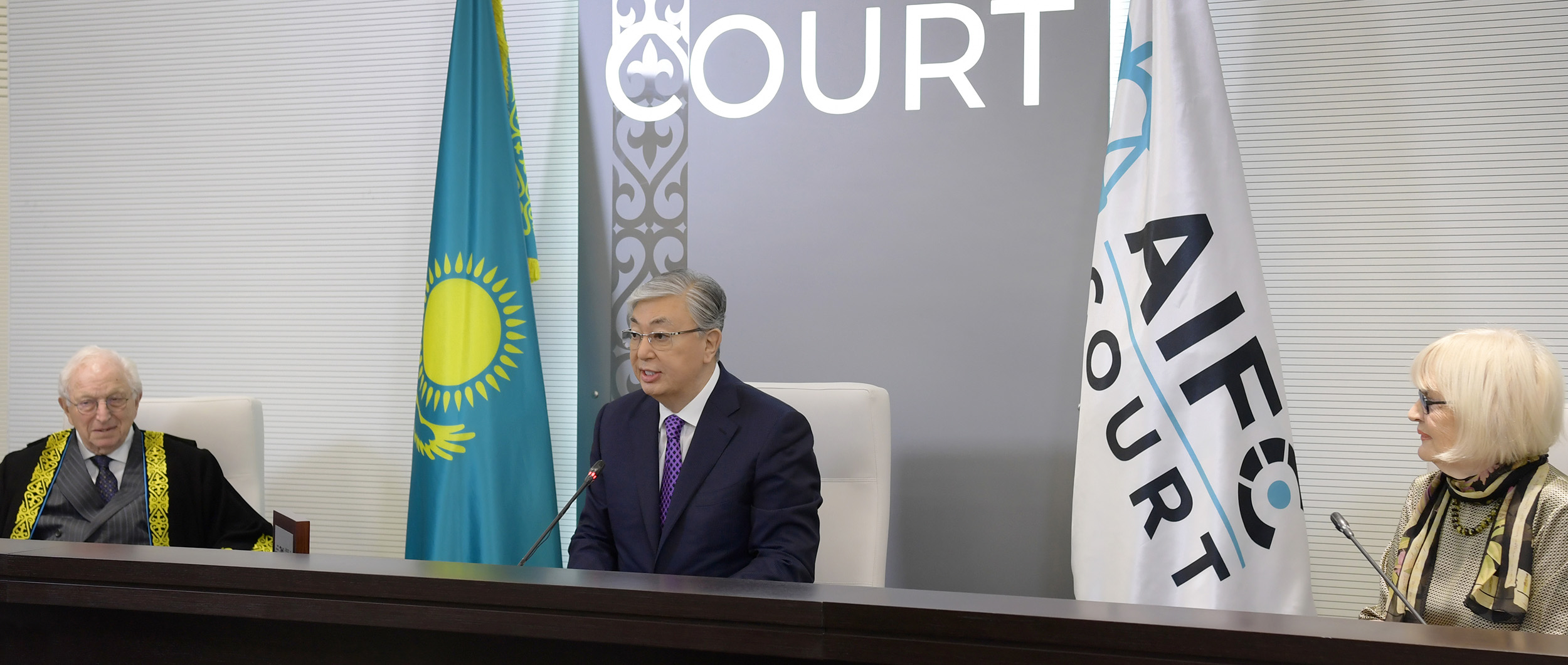 Президент «Астана» ХҚО Сотының ғимараты мен Халықаралық арбитраждық орталығын ашты