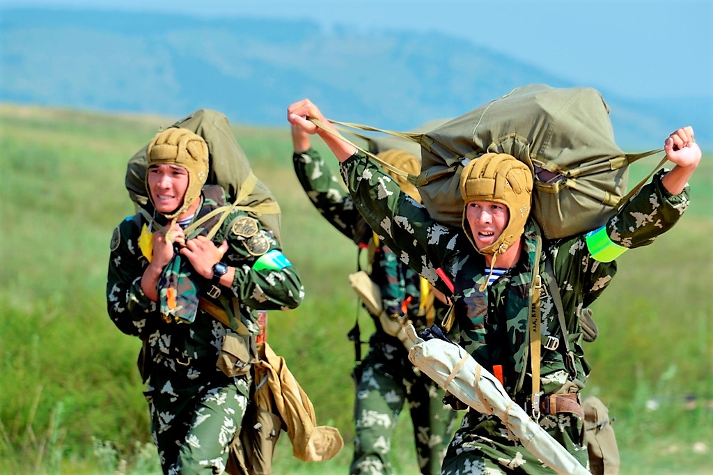 Қазақстандық десантшылар  күш-қуатын 2019 жылғы халықаралық армиялық ойындарда көрсетеді