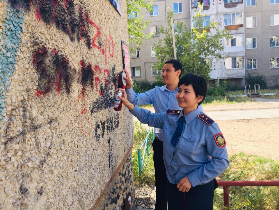 Қостанайда есірткі жарнамасына қарсы акция  жалғасты