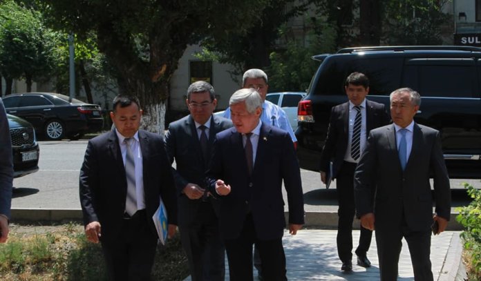 Министр Бердібек Сапарбаев Жамбыл облысында болды