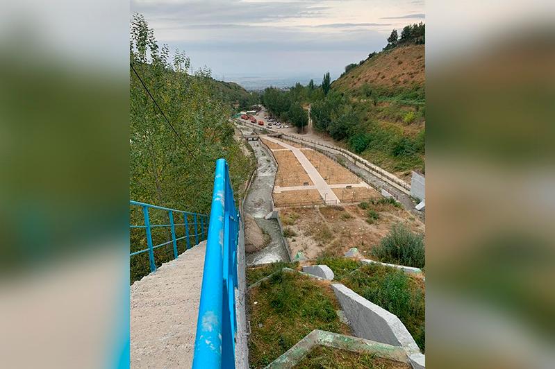 Алматы қалалық ТЖД Қарғалы өзенінің қазіргі ахуалы туралы мәлімет берді