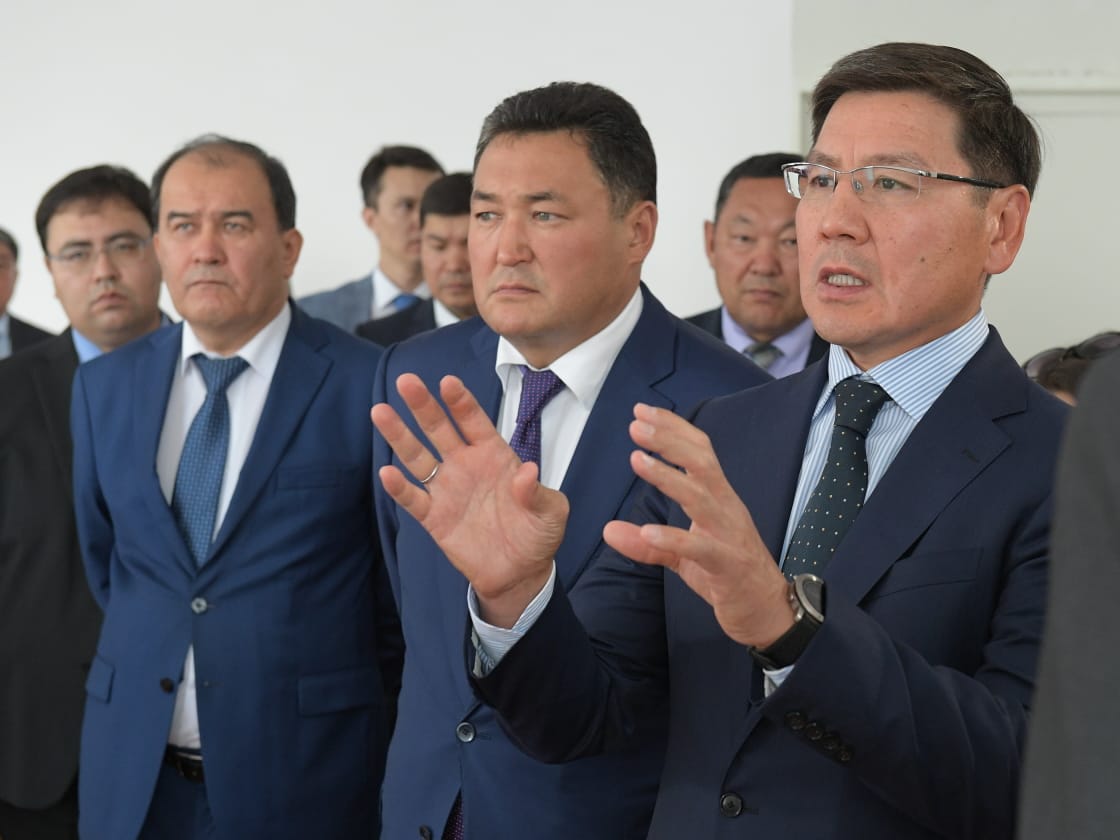 Министр Асқар Жұмағалиев Шақат ауылына барды
