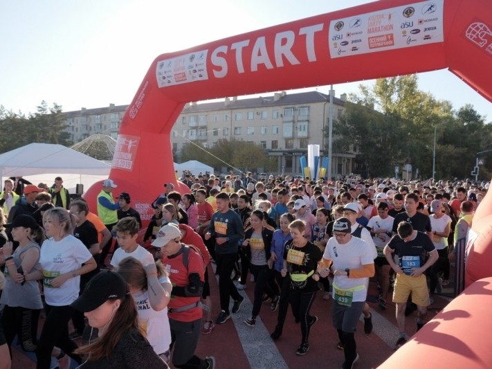 Қарағандыда "Kúzdik Jarty Marathon" жеңімпаздары анықталды