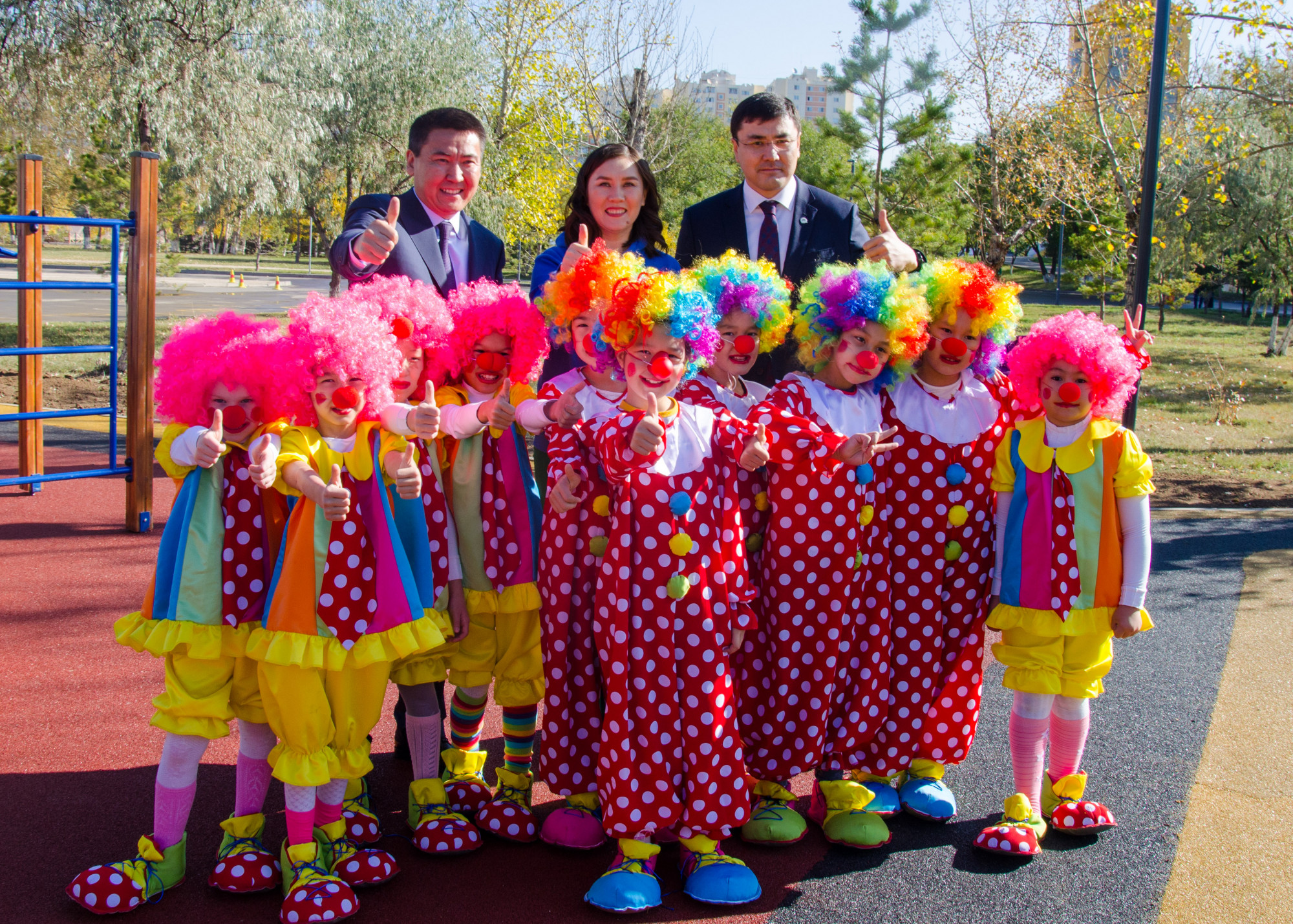 Астаналық саябақта жаңа Kunshyaq инклюзивтік алаңы ашылды