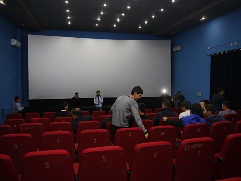 Аудандағы алғашқы кинотеатр