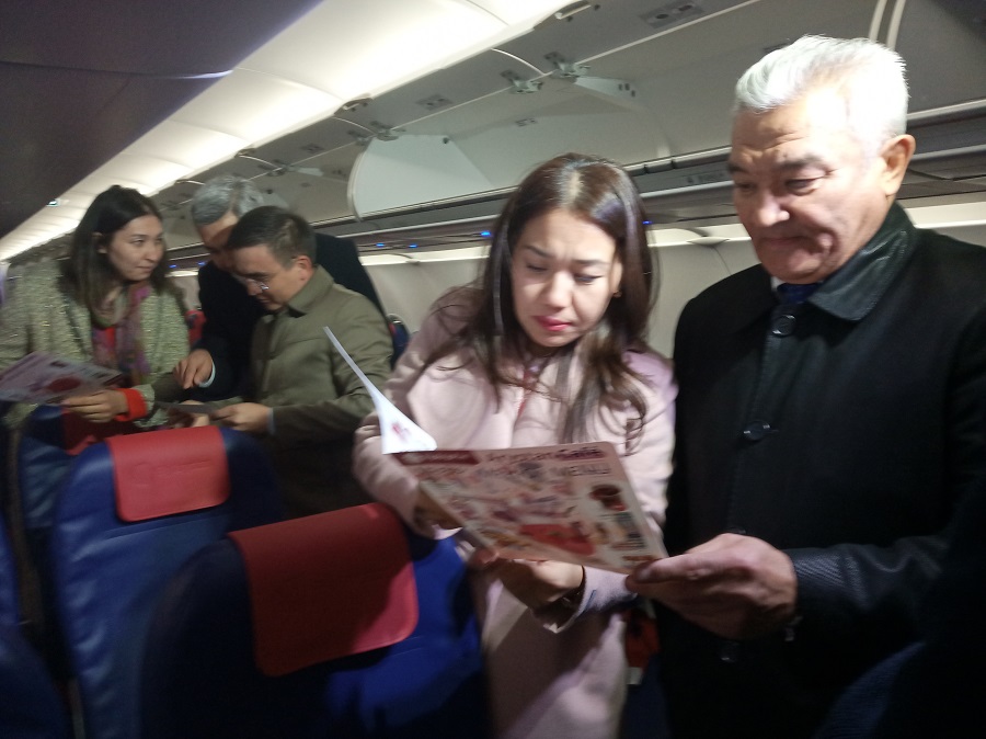 Семейге FlyArystan-ның алғашқы рейсі ұшып келді