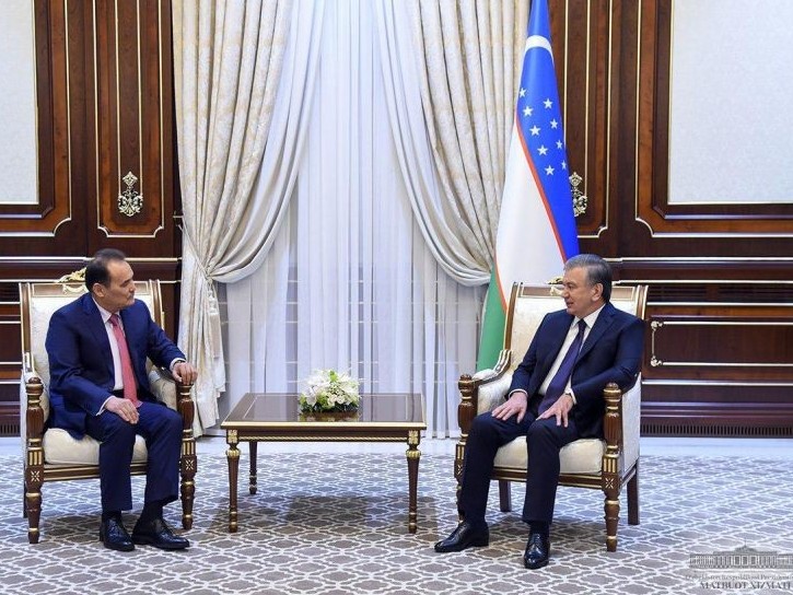 Өзбекстан Президенті Түркі Кеңесінің Бас хатшысы Бағдад Әміреевті қабылдады