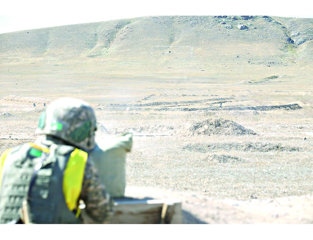 Қапшағай гарнизонының бөлімшелері дабыл бойынша көтерілді