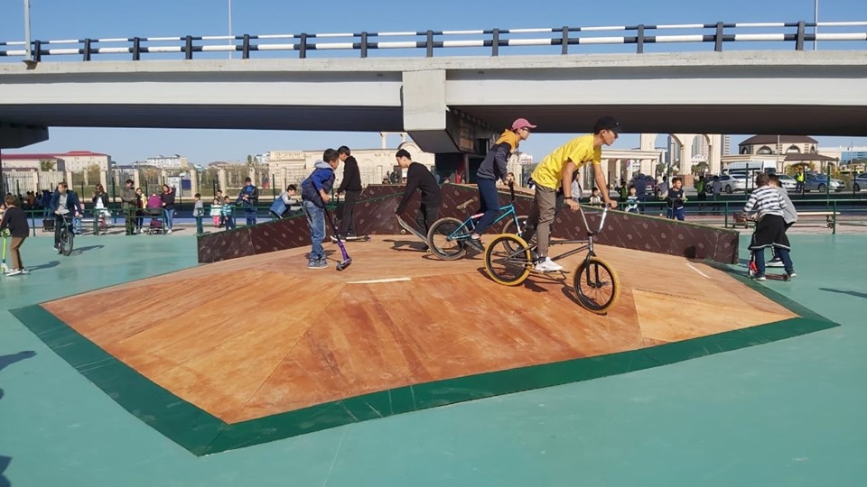 Туған жерге тарту: Скейт-парк