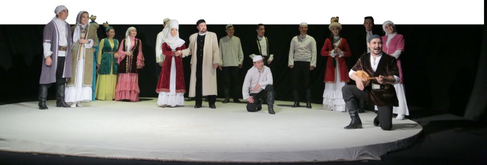 Абайға тағзым: Қаллеки театры жаңа маусымының шымылдығын түрді