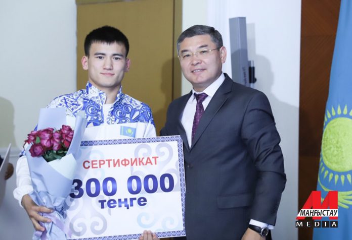Маңғыстауда жүлдегер спортшыларға сый-сияпат табысталды