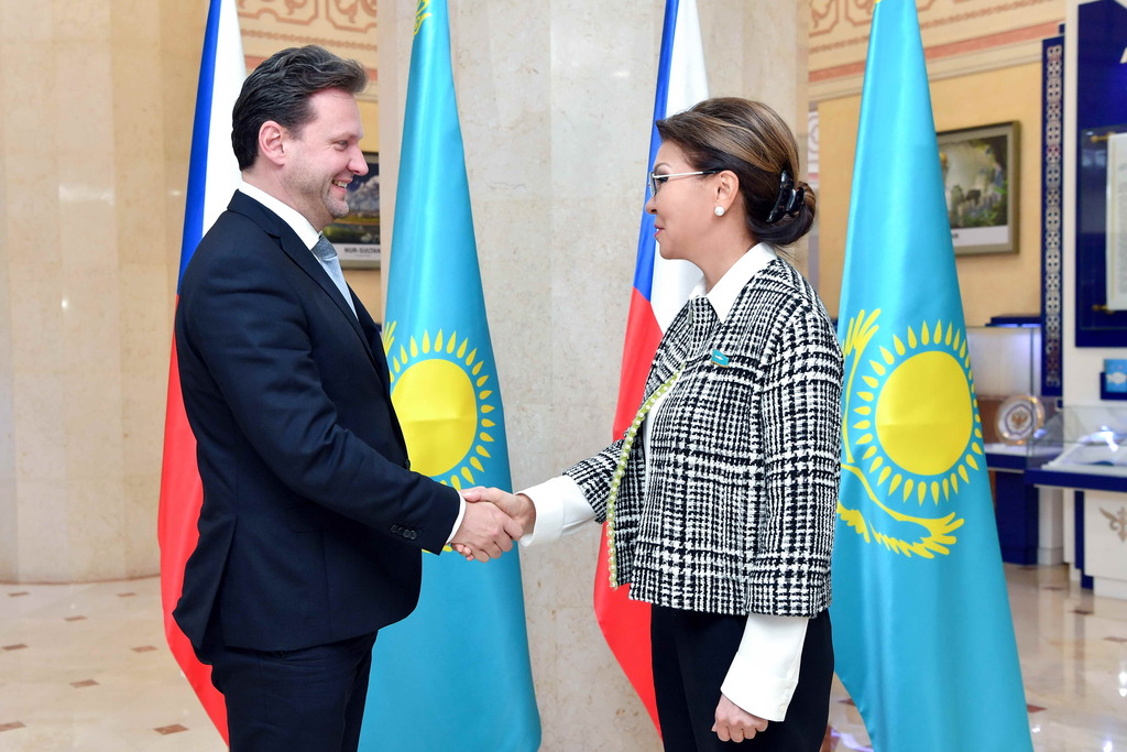 Д.Назарбаева Чехия Парламенті Депутаттар палатасының төрағасымен кездесті