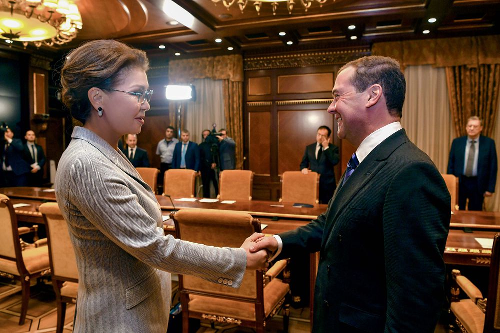 Дариға Назарбаева Дмитрий Медведевпен кездесті