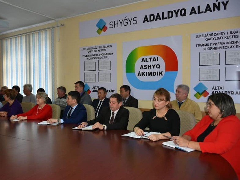 Алтайда «Шығыс – адалдық алаңы» фронт-кеңсесі ашылды  