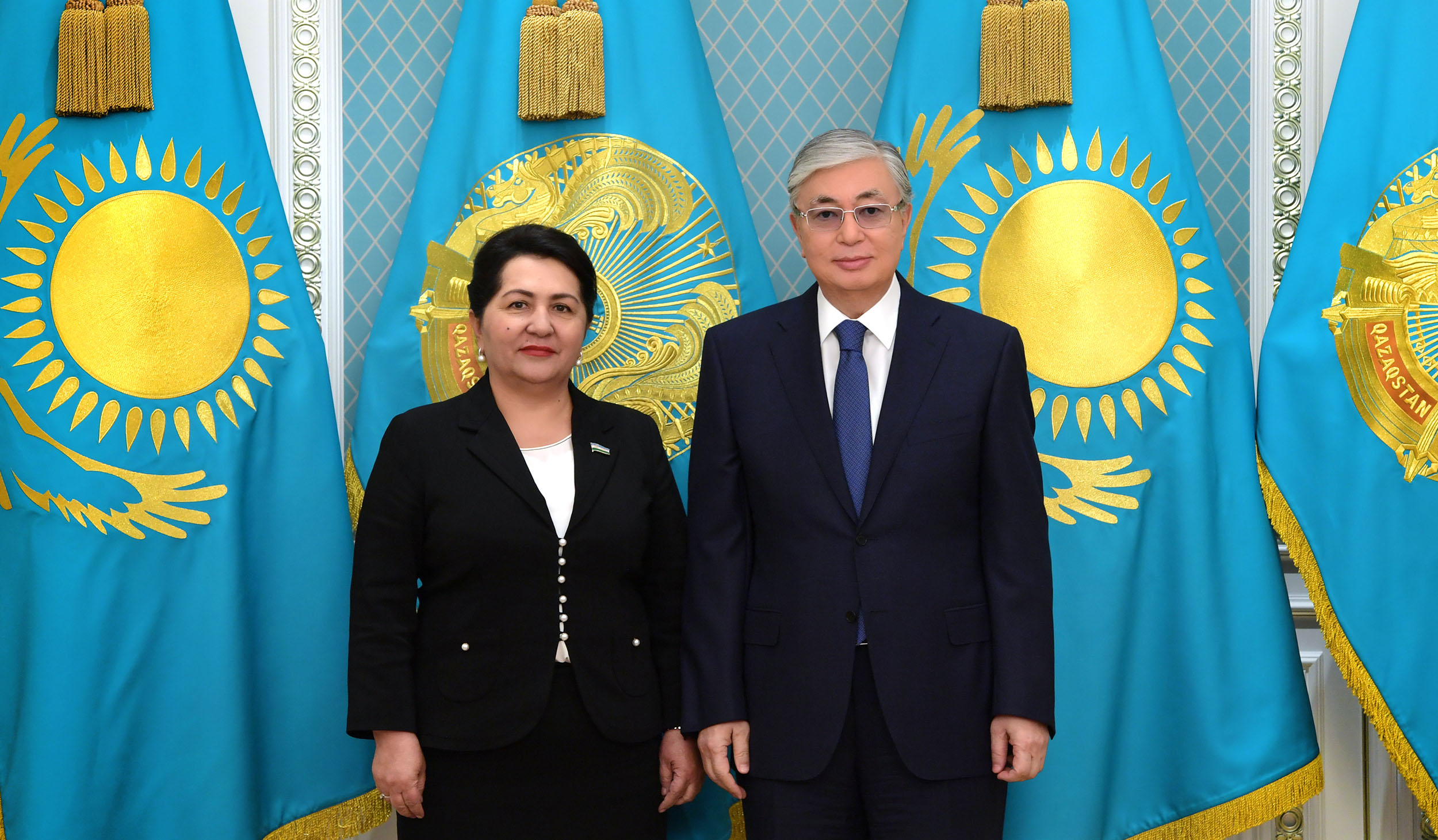 Президент Өзбекстанның Олий Мәжіліс Сенатының Төрағасы Танзила Нарбаеваны қабылдады
