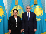 Президент Өзбекстанның Олий Мәжіліс Сенатының Төрағасы Танзила Нарбаеваны қабылдады