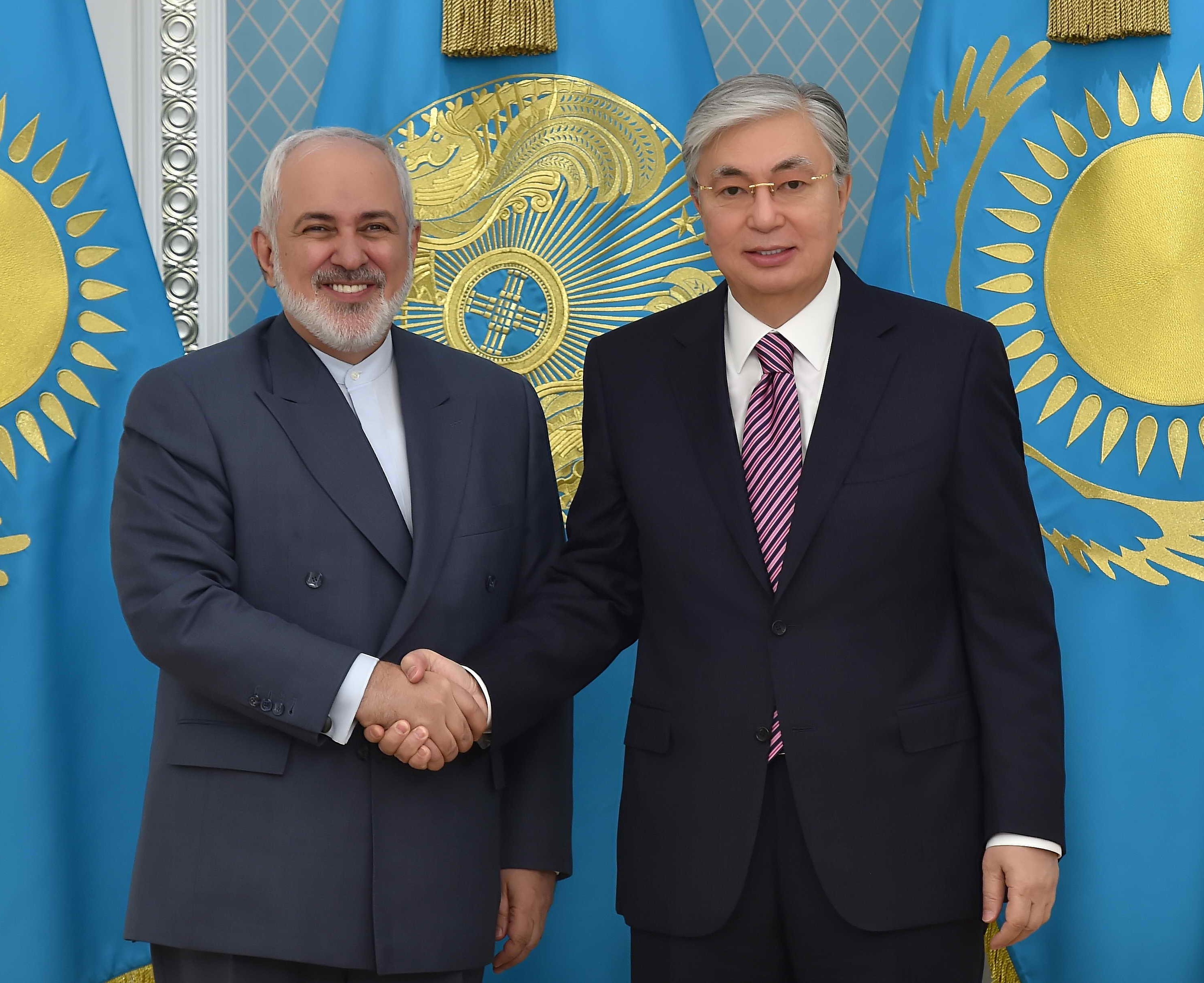 Қазақстан Президенті Иранның Сыртқы істер министрін қабылдады