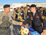 Еліміздің батыс өңірінен сарбаздар туған жерлеріне оралуда