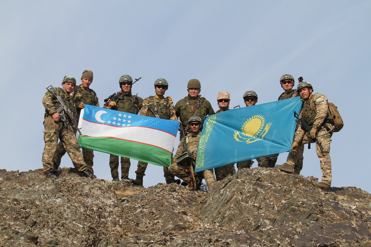 Қазақ-өзбек әскерилері бірлескен жаттығу өткізді